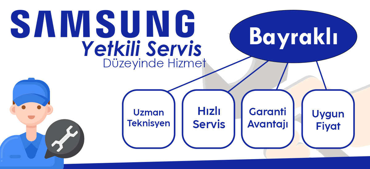 Bayraklı Samsung Yetkili Servis'e Eşdeğer Hizmet