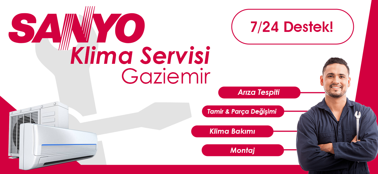 Gaziemir Sanyo Servisi Teknik Destek